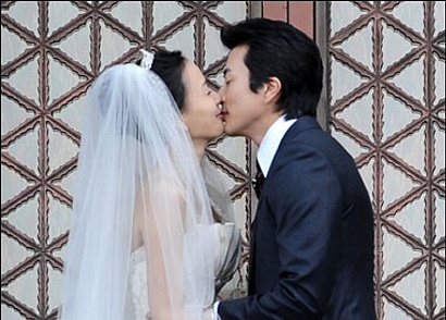 クォン・サンウ ソンテヨン 結婚式
