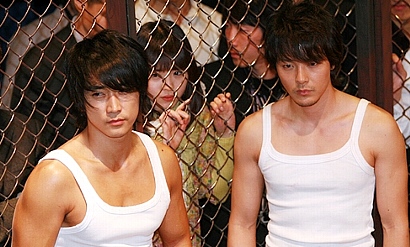 韓国俳優 ソン・スンホン、パク・ヨンハ 2008恋歌
